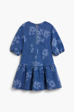 Rochie din denim cu flori
