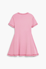 Rochie scurta cu print logo