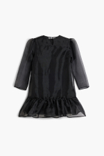 Rochie cu maneca 3/4 cu lettering