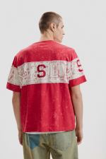 TRICOU ROSU CU IMPRIMEU