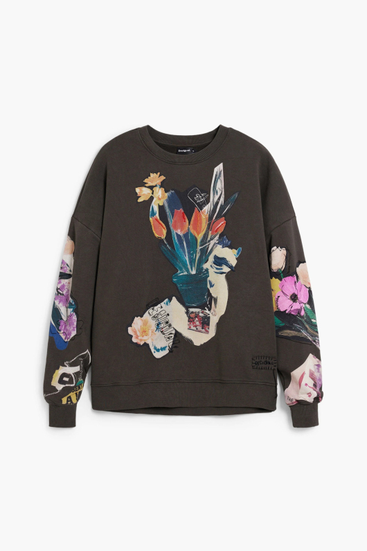 HANORAC CU PRINT COLAJ
