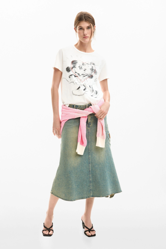 Tricou Mickey si Minnie Mouse
