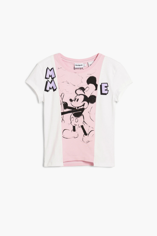 Tricou bicolor Mickey Mouse