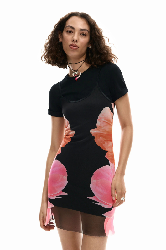 Rochie cu imprimeu floral