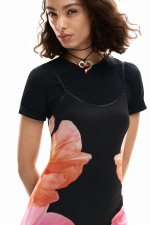 Rochie cu imprimeu floral