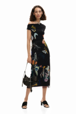 Rochie midi collage