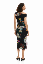 Rochie midi collage