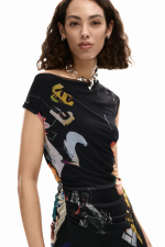 Rochie midi collage