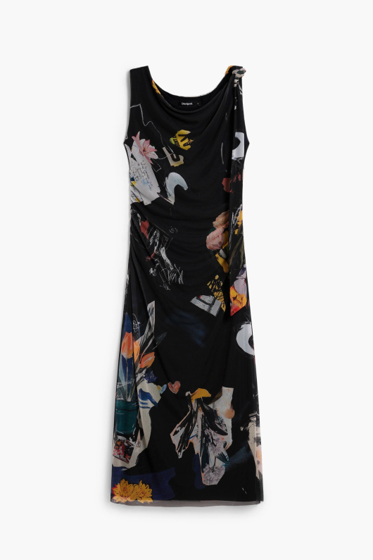 Rochie midi collage