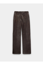 PANTALONI CU EFECT DE PIELE ECOLOGICA