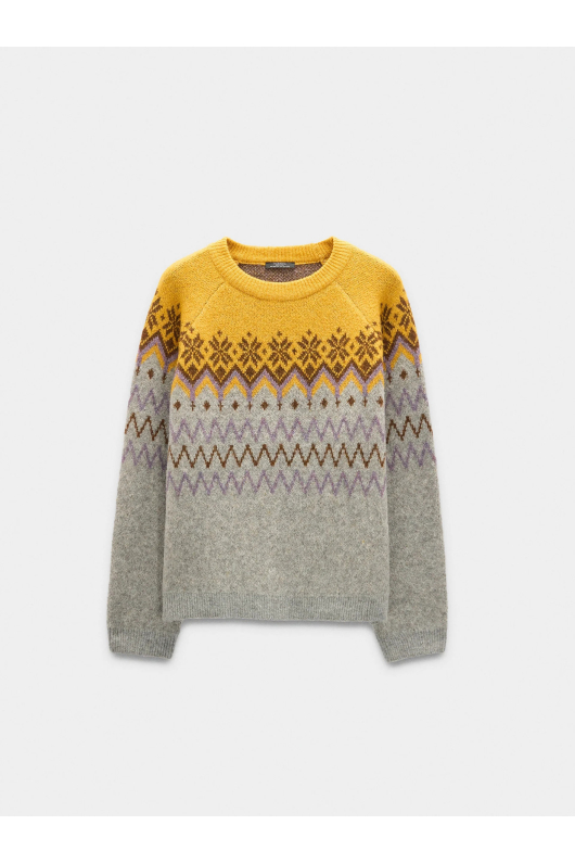 PULOVER CU PRINT