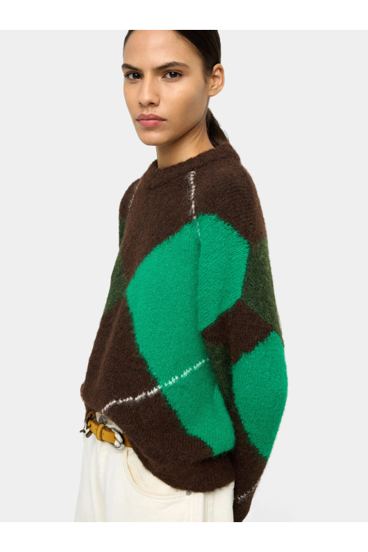 PULOVER CU PRINT