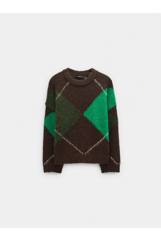 PULOVER CU PRINT