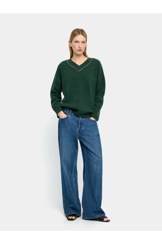 PULOVER VERDE