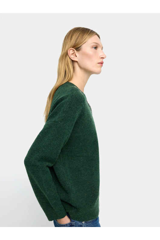 PULOVER VERDE