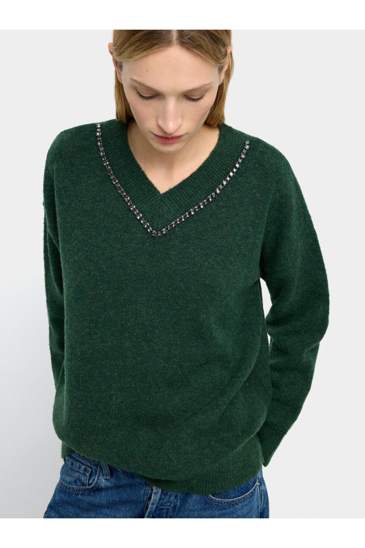 PULOVER VERDE