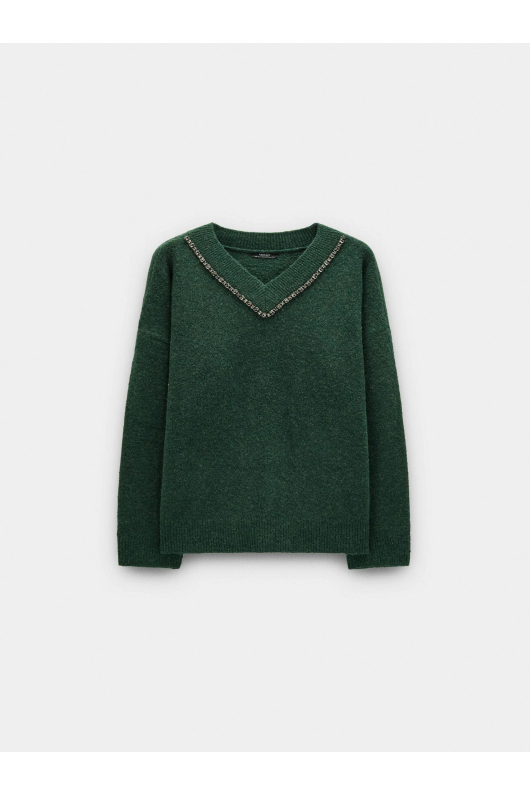 PULOVER VERDE