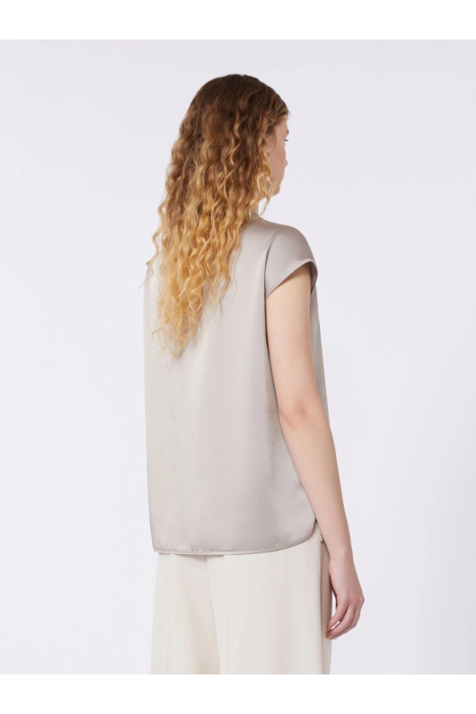 TOP SATINAT CULOARE NUDE