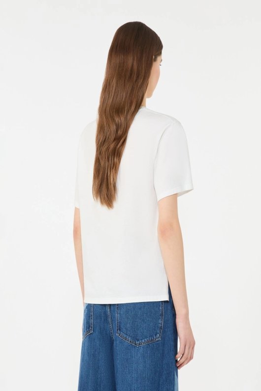 TRICOU ALB CU PRINT