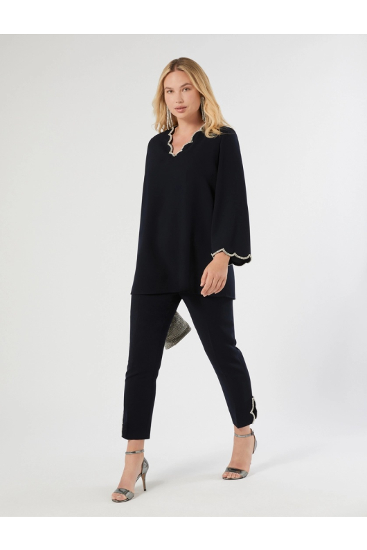BLUZA NEAGRA ELEGANTA