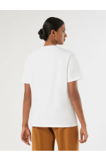 TRICOU ALB CU PRINT
