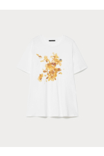 TRICOU ALB CU PRINT