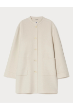 CARDIGAN CREM, DIN LANA SI CASMIR