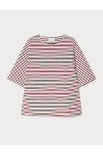 TRICOU ALB CU DUNGI ROSII