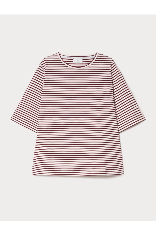 TRICOU ALB CU DUNGI ROSII