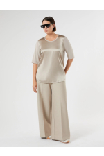 TRICOU BEJ SATINAT