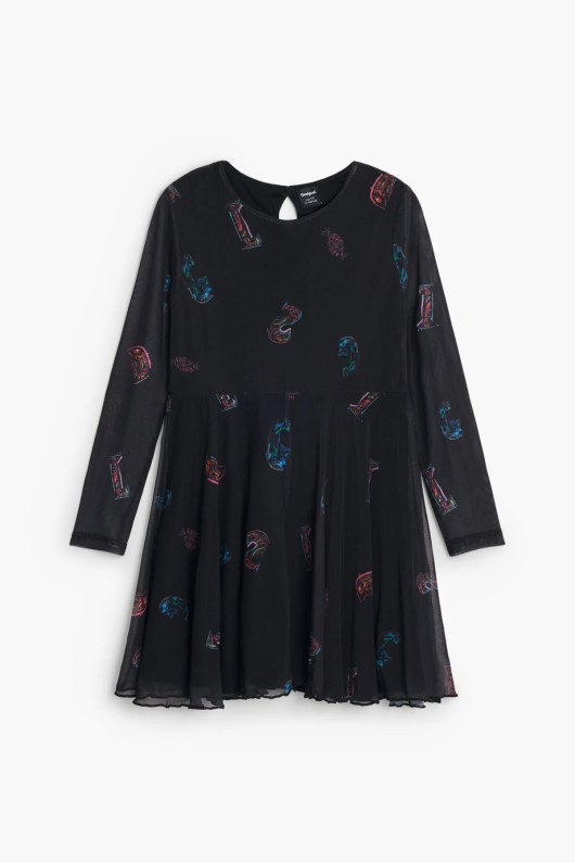 ROCHIE DIN TULL CU PRINT