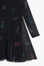 ROCHIE DIN TULL CU PRINT