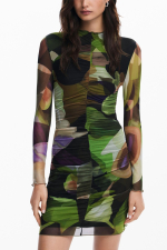 ROCHIE MINI CU PRINT, by M. Christian Lacroix