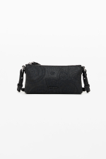 GEANTA MICA, NEAGRA CU BRODERIE
