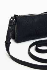 GEANTA MICA, NEAGRA CU BRODERIE