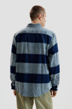 Camasa denim cu dungi
