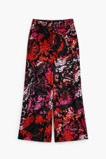 Pantaloni cu print floral, by mr. christian lacroix