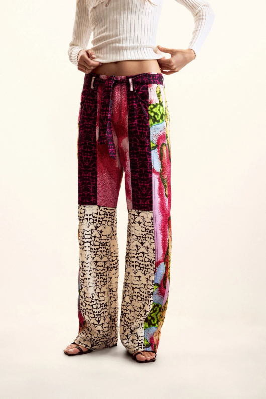 Pantalon lejer patch