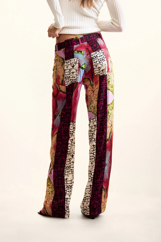 Pantalon lejer patch