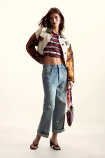 Tricou cropped creat de mr. christian lacroix