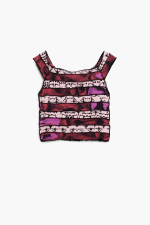 Tricou cropped creat de mr. christian lacroix