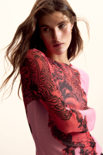 BLUZA DIN TULL, creata de mr. Christian Lacroix
