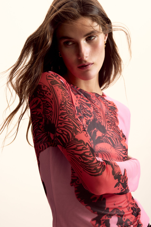 BLUZA DIN TULL, creata de mr. Christian Lacroix