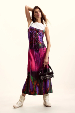 Rochie combinata, creata de Mr. Christian Lacroix