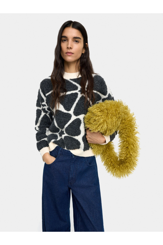 PULOVER CU PRINT