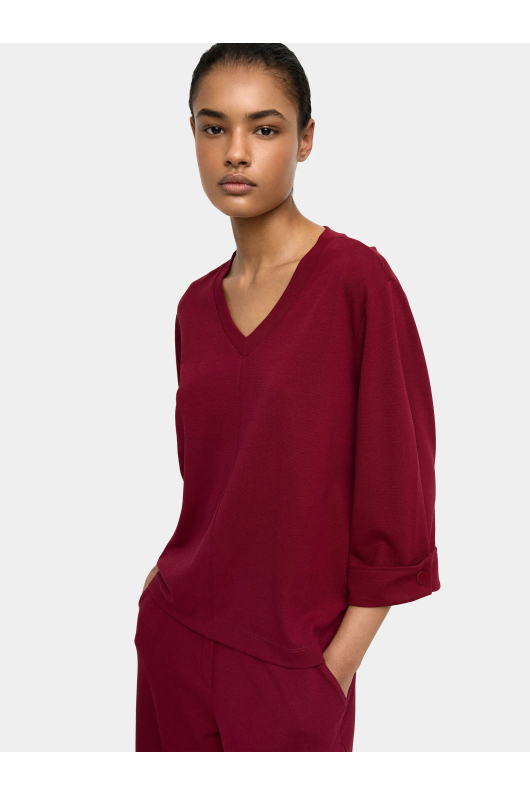 BLUZA CU DECOLETEU IN V