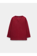 BLUZA CU DECOLETEU IN V