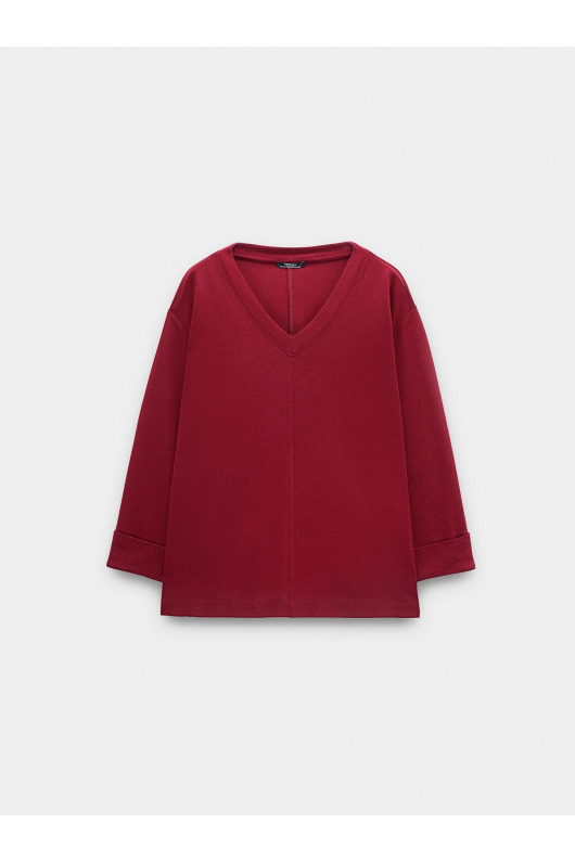 BLUZA CU DECOLETEU IN V