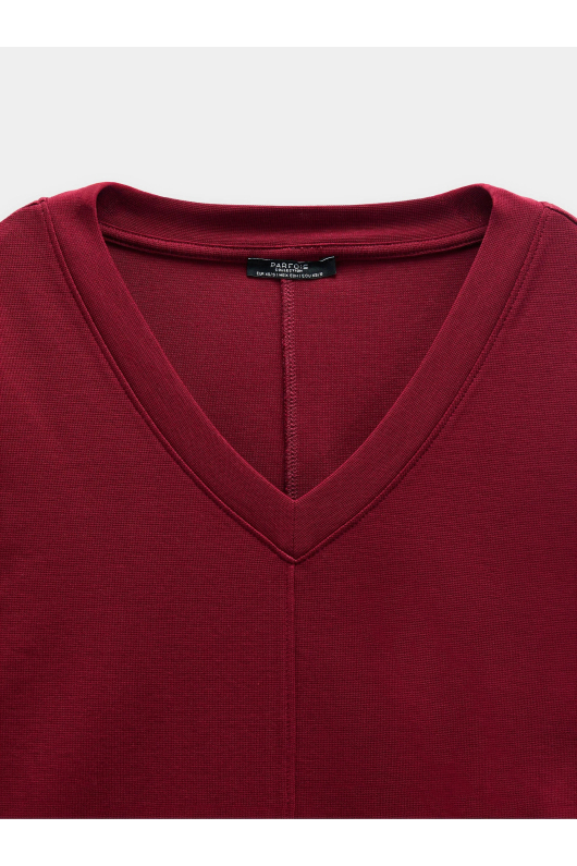 BLUZA CU DECOLETEU IN V