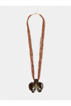 COLIER LUNG CU FLOARE